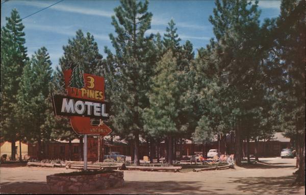 Three Pines Motel, Lake Tahoe Stateline California