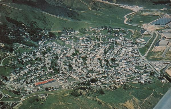 Aerial View of Brisbane, City of Christmas Stars California