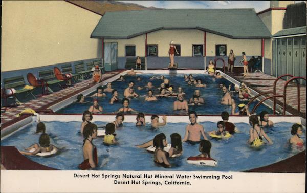 Desert Hot Springs Natural Hot Mineral Water Swimming Pool California