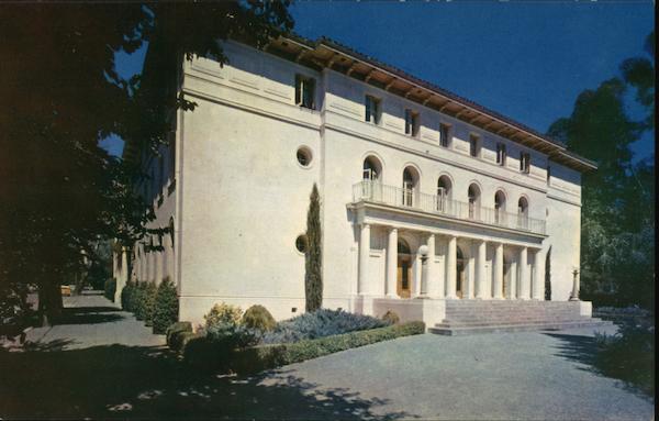Angelico Hall - Auditorium and Music Department, Dominican College San Rafael California