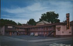 B & J Motel Postcard