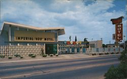 Imperial 400 Motel Postcard