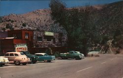 Street Scene Miracle Hot Springs, CA Ray Foster Postcard Postcard Postcard