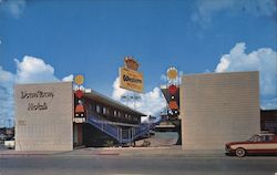 Down Town Motel Hanford, CA Postcard Postcard Postcard