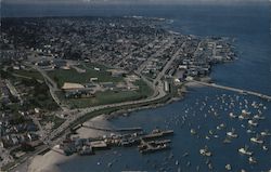 Aerial View, Monterey Peninsula Postcard