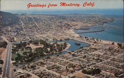 Greetings from Monterey, Calif. Postcard