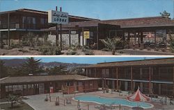 Lazy Lake Lodge Postcard