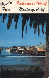 Howdy from Fisherman's Wharf Postcard