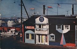 Angelo's Seafood Restaurant Monterey, CA Postcard Postcard Postcard