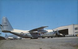 MCAS El Toro Hercules KC-130 Transport Plane Postcard
