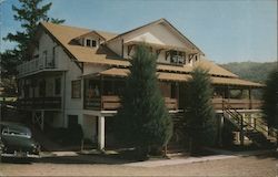 Main Lodge and Dining Room at Mountain Home Ranch Postcard