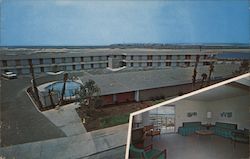 Ocean Villa Motel Postcard