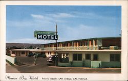 Mission Bay Motel Pacific Beach Postcard