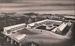 San Simeon Lodge Postcard