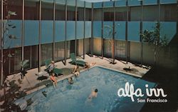 Alfa Inn Motel Postcard