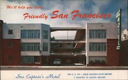 Sea Captain's Motel Postcard