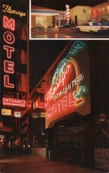Motel Flamingo Postcard
