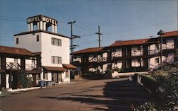 Franciscan Motel San Francisco, CA Postcard Postcard Postcard