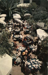 Outdoor Restuarant Postcard