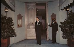 La Bourgogne French Restaurant Postcard