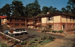 Carmel Studio Lodge Postcard