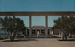 College of San Mateo - Fine Arts & Cultural Center, Mall View California Postcard Postcard Postcard