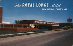 The Royal Lodge Motel San Mateo, CA Postcard Postcard Postcard