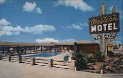 Western Motel Postcard