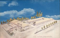 Los Altos Inn Motel Postcard