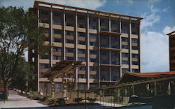 University of California Residence Hall Postcard