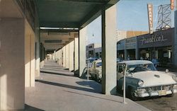 Covered Sidewalks in El Centro California Postcard Postcard Postcard