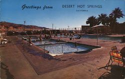 Greetings from Desert Hot Springs California Postcard