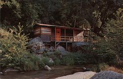California Hot Springs Resort Postcard