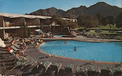 Desi Arnaz Indian Wells Motor Hotel Resort Postcard