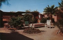 Coachella Valley Apartments Hotel Postcard