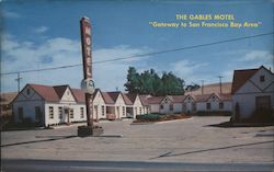 The Gables Motel Postcard