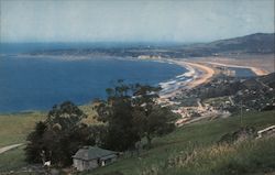 Bolinas Bay on the Marin County coast. California Postcard Postcard Postcard