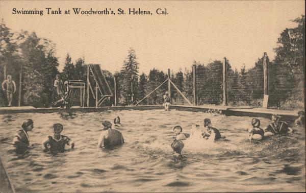 Swimming Tank at Woodworth's Saint Helena California
