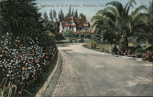 Residence of A. K. Smiley Redlands California