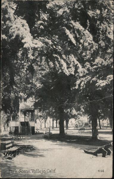 Park Scene Vallejo California
