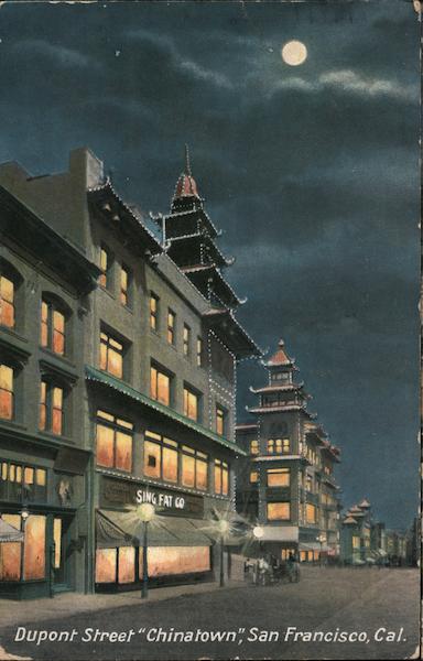 Dupont Street Chinatown San Francisco California