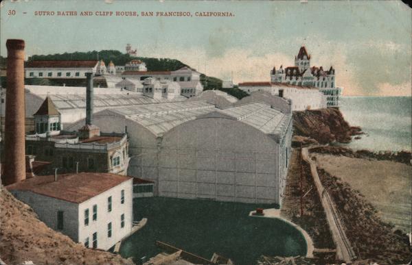 Sutro Baths and Cliff House San Francisco California