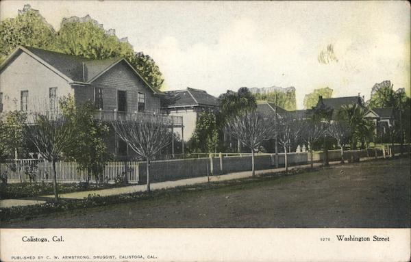 Washington Street Calistoga California