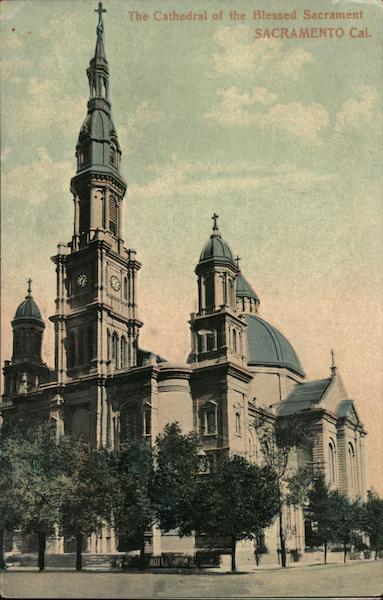 The Cathedral of the Blessed Sacrament Sacramento California