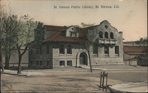 St. Helena Public Library Saint Helena California