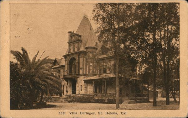 Villa Beringer Saint Helena California