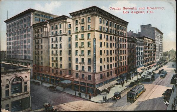 Corner Seventh and Broadway Los Angeles California