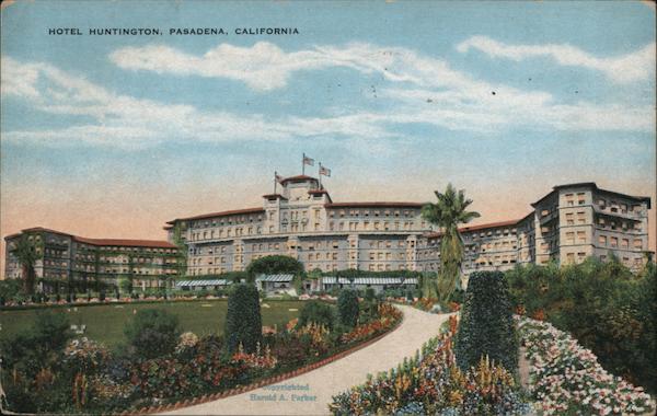 Hotel Huntington Pasadena California