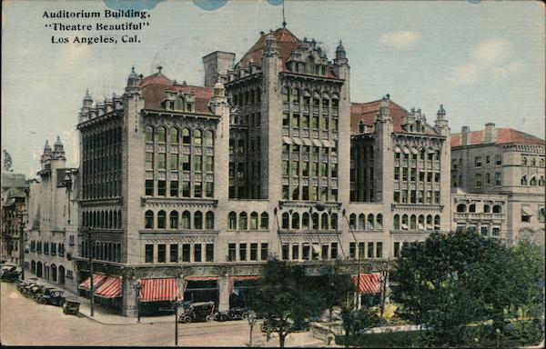 Auditorium Building Los Angeles California