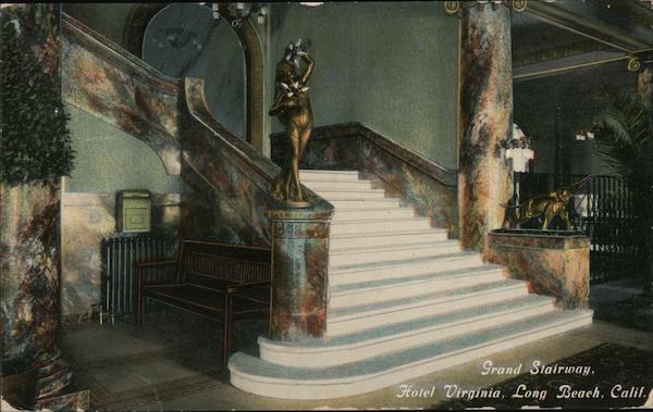 Grand Stairway, Hotel Virginia Long Beach California
